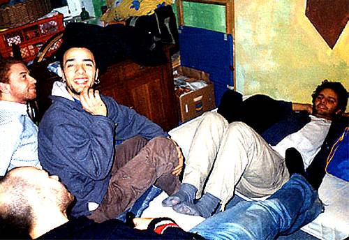 @ Domi's house - Leipzig 03.01.2oo1 (pic by Feliçio)